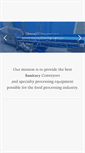 Mobile Screenshot of nu-cleanconveyors.com